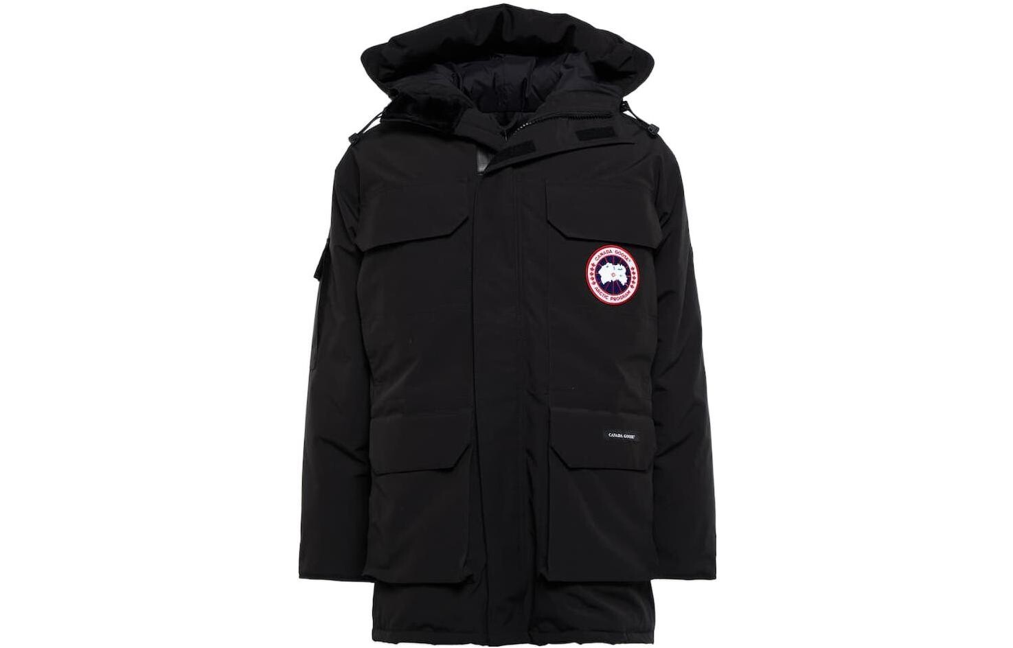 Мужской пуховик Canada Goose, черный
Мужской пуховик Canada Goose, черный