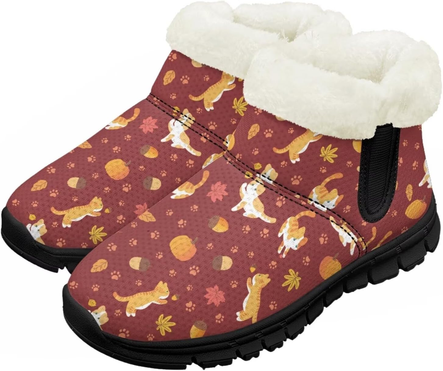 Детские зимние ботинки Chririnla для девочек и мальчиков, нескользящие, с меховой подкладкой, теплые, для улицы, легкие в надевании и снятии, Pumpkin Cat
Детские зимние ботинки Chririnla для девочек и мальчиков, нескользящие, с меховой подкладкой, теплые, для улицы, легкие в надевании и снятии, Pumpkin Cat