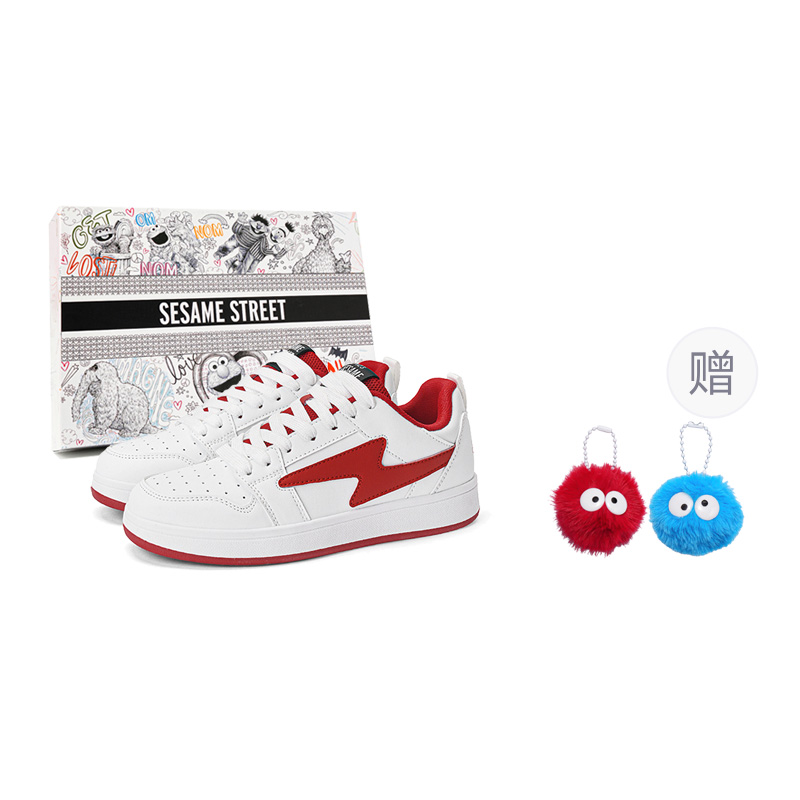 SESAME STREET Унисекс скейтерские ботинки бело-красные с увеличенной высотой, противоскользящие, износостойкие, легкие (включая 1 случайный брелок)
SESAME STREET Унисекс скейтерские ботинки бело-красные с увеличенной высотой, противоскользящие, износостойкие, легкие (включая 1 случайный брелок)