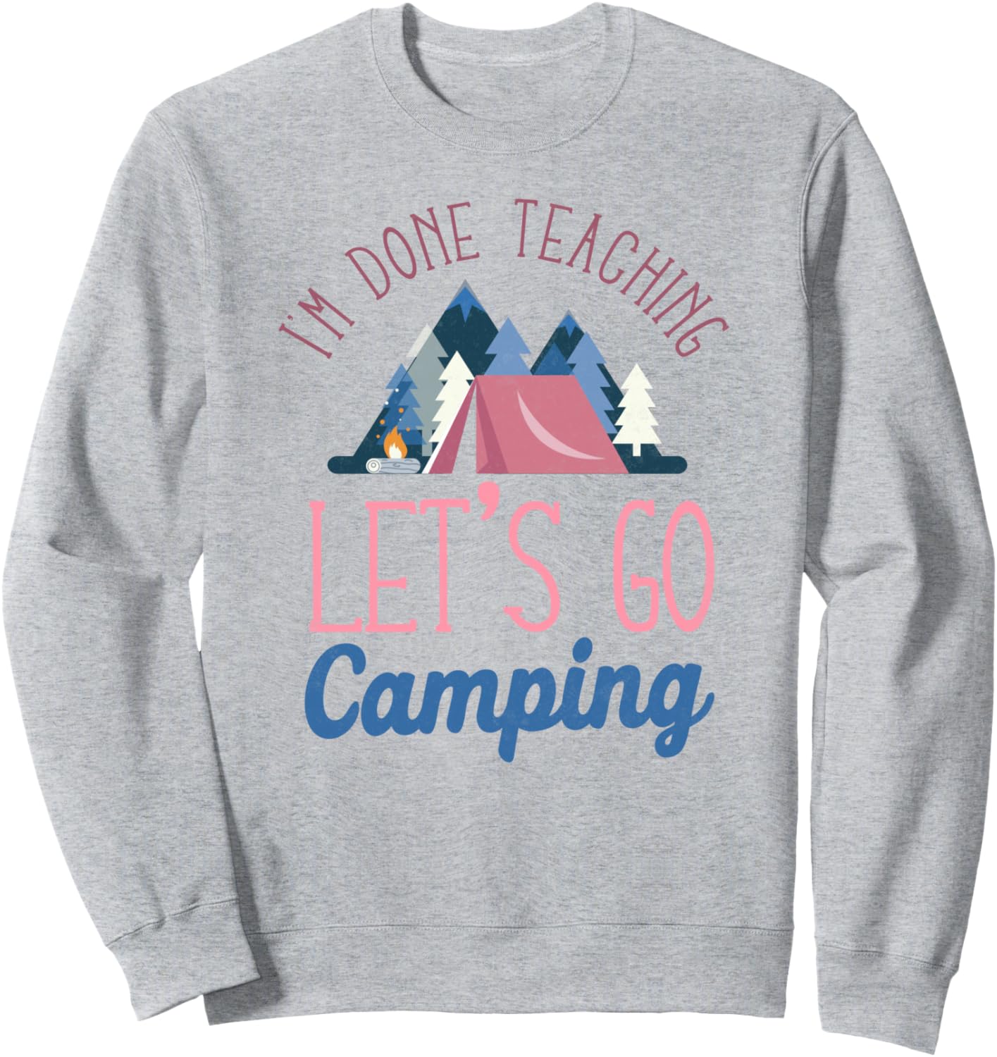 Я закончила преподавать. Поехали в поход! Толстовка с надписью Палатка Camping Lover & Camper Saying Hd0, серый
Я закончила преподавать. Поехали в поход! Толстовка с надписью Палатка Camping Lover & Camper Saying Hd0, серый