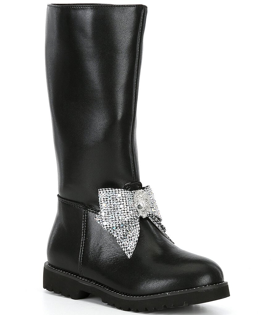 Кожаные ботинки Kensington с бантом и стразами Kurt Geiger London для девочек (молодежная), черный
Кожаные ботинки Kensington с бантом и стразами Kurt Geiger London для девочек (молодежная), черный