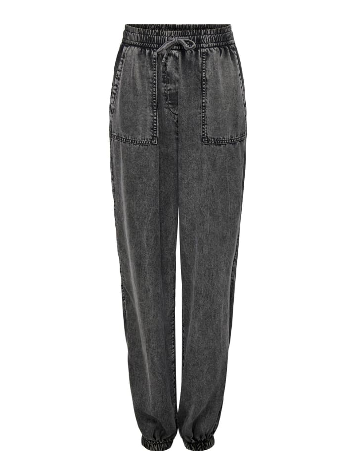 Тканевые брюки ONLY, черный
Тканевые брюки ONLY, черный