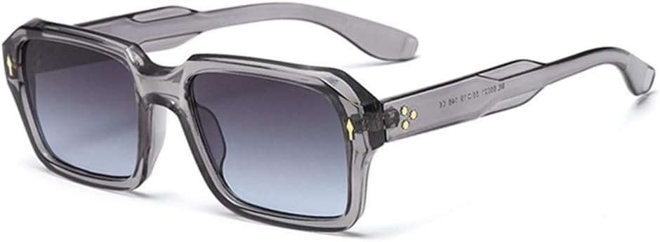 LVTFCO Винтажные женские солнцезащитные очки, модные двухцветные мужские солнцезащитные очки в стиле панк с заклепками и градиентом, защита от УФ-излучения UV400, Gray Gray Blue
LVTFCO Винтажные женские солнцезащитные очки, модные двухцветные мужские солнцезащитные очки в стиле панк с заклепками и градиентом, защита от УФ-излучения UV400, Gray Gray Blue