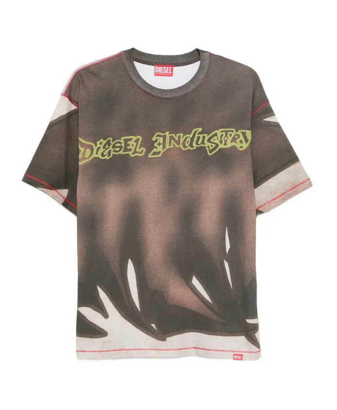 Футболка T boxt show Diesel, коричневый
Футболка T boxt show Diesel, коричневый