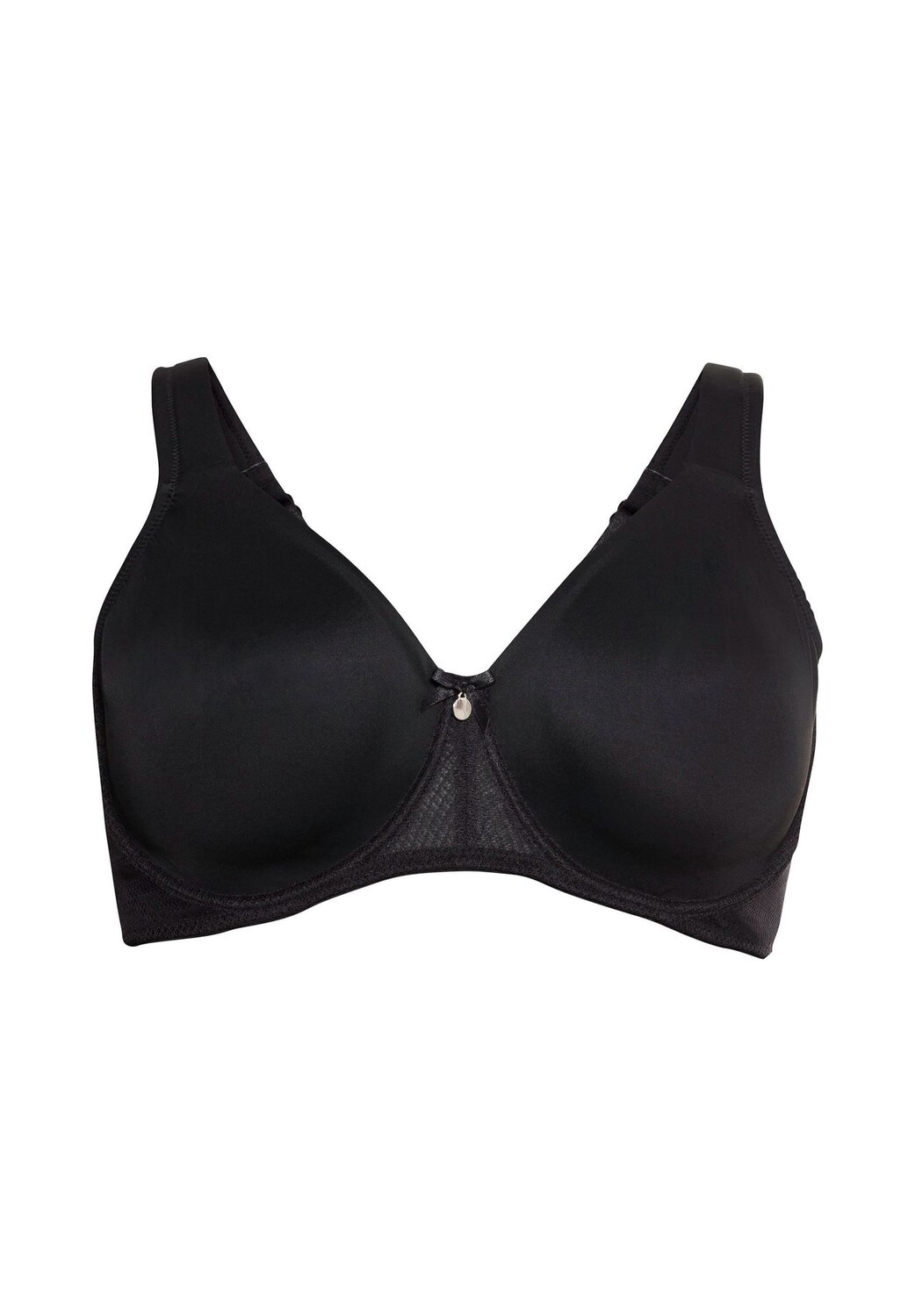 Комфортный бюстгальтер из двух слоев и непрозрачный sheego, черный
Комфортный бюстгальтер из двух слоев и непрозрачный sheego, черный