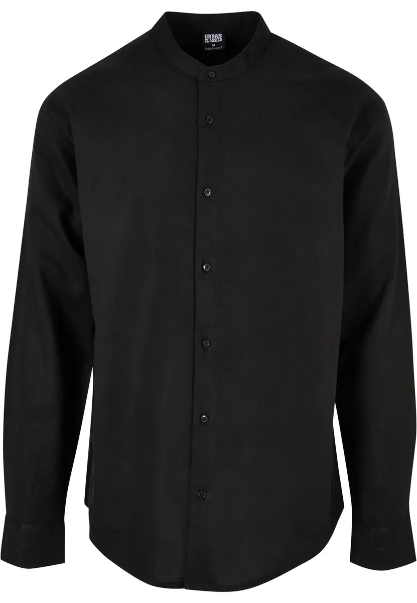 Рубашка с длинными рукавами URBAN CLASSICS " Urban Classics Men's Cotton Linen Shirt Collar Shirt" (1 шт.), черный
Рубашка с длинными рукавами URBAN CLASSICS " Urban Classics Men's Cotton Linen Shirt Collar Shirt" (1 шт.), черный