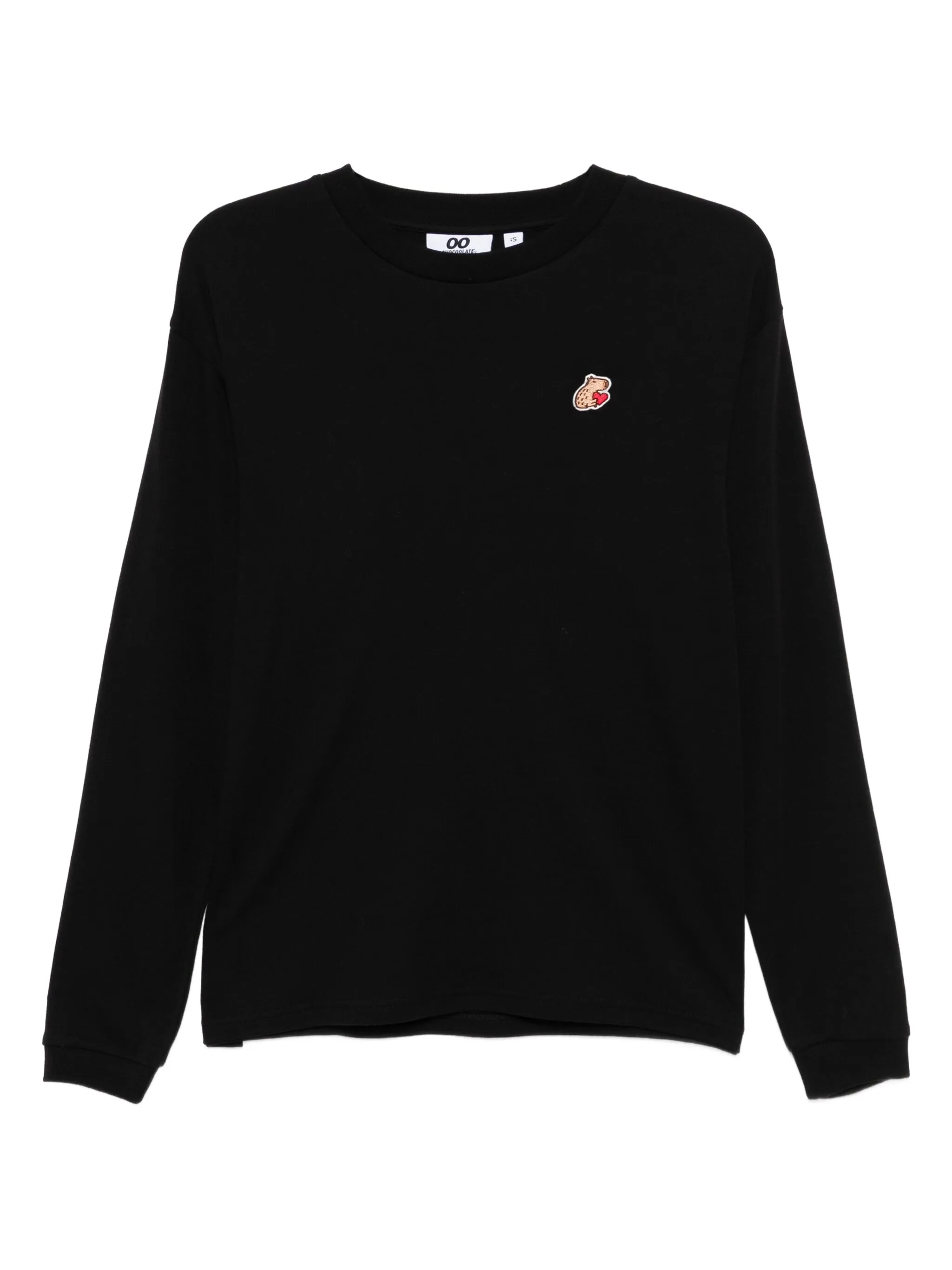 Топ с вышитым логотипом Chocoolate, черный
Топ с вышитым логотипом Chocoolate, черный