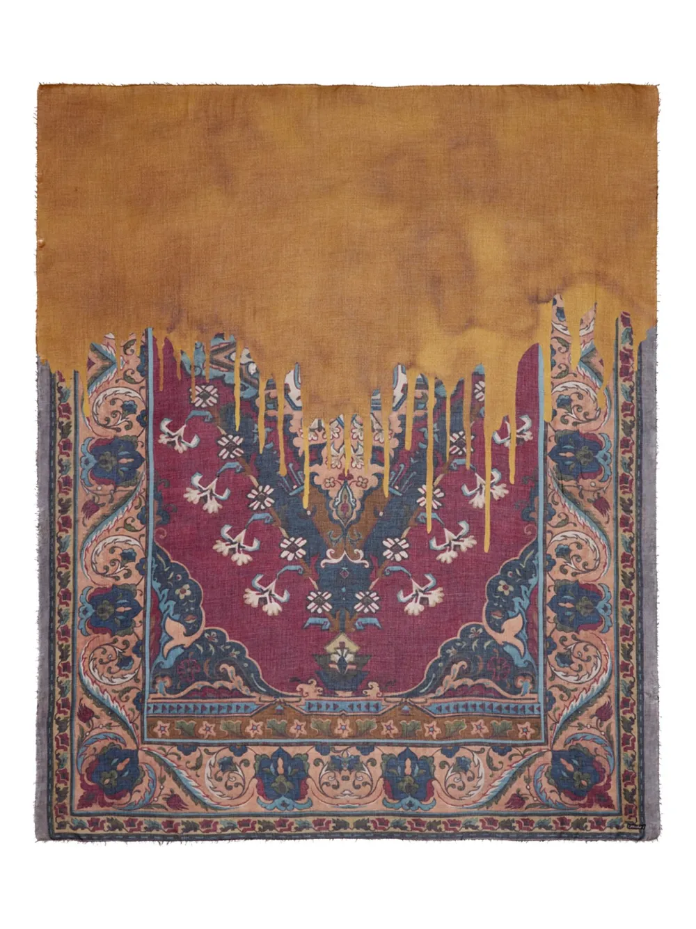 Шарф с ковровым узором Faliero Sarti, коричневый
Шарф с ковровым узором Faliero Sarti, коричневый