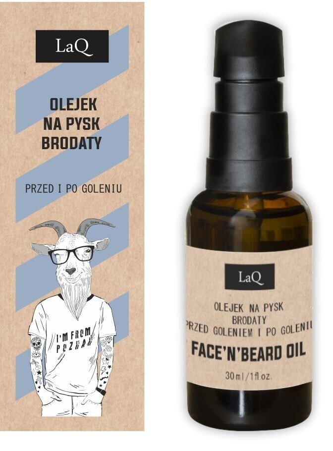 LaQ Kozioł Масло для лица для бороды до и после бритья 30мл
LaQ Kozioł Масло для лица для бороды до и после бритья 30мл