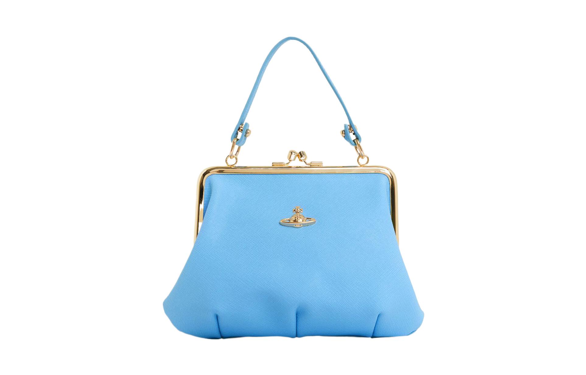 Кожаная плечевая сумка через плечо, бумажник Vivienne Westwood женский синий
Кожаная плечевая сумка через плечо, бумажник Vivienne Westwood женский синий