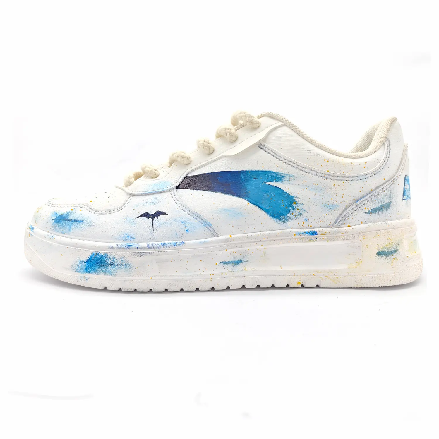 ANTA Кроссовки для скейтбординга с дышащей, противоскользящей подошвой, мужские, сине-белые
ANTA Кроссовки для скейтбординга с дышащей, противоскользящей подошвой, мужские, сине-белые