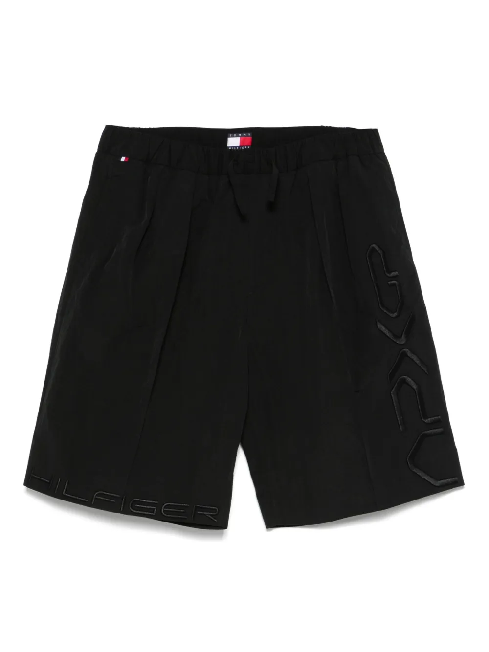 Шорты с вышитым логотипом из коллаборации с Mercedes Tommy Hilfiger, черный
Шорты с вышитым логотипом из коллаборации с Mercedes Tommy Hilfiger, черный
