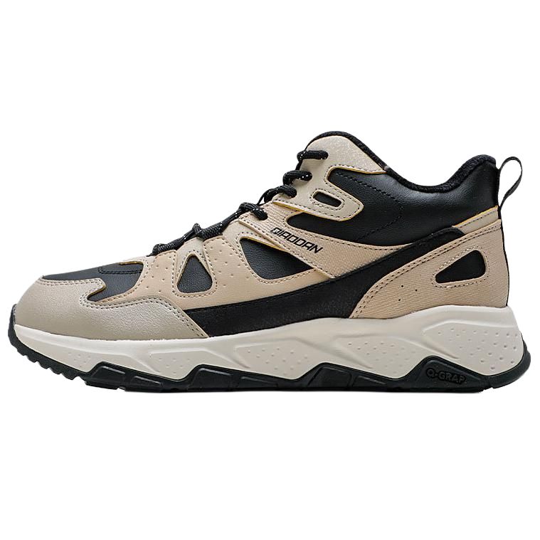 QIAODAN Высокие повседневные кроссовки с защитой от скольжения, мужские, черно-коричневые
QIAODAN Высокие повседневные кроссовки с защитой от скольжения, мужские, черно-коричневые