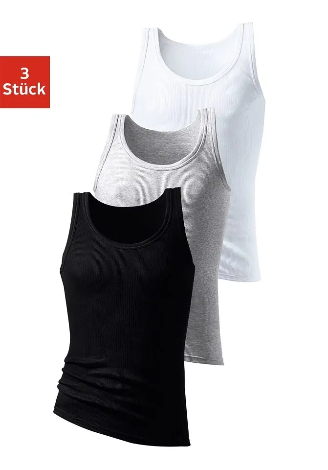 Майка H.I.S "майка в двойную резинку" (3 шт.), без боковых швов, белый
Майка H.I.S "майка в двойную резинку" (3 шт.), без боковых швов, белый