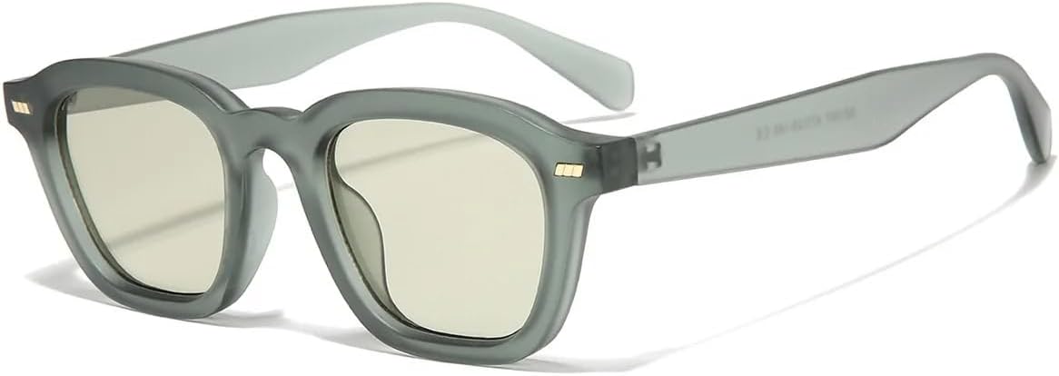 Популярные винтажные квадратные солнцезащитные очки-гелевые очка с цветными заклепками для мужчин, модные градиентные очки с защитой от УФ-излучения UV400 для женщин, класса люкс UATXTAU, Green Green
Популярные винтажные квадратные солнцезащитные очки-гелевые очка с цветными заклепками для мужчин, модные градиентные очки с защитой от УФ-излучения UV400 для женщин, класса люкс UATXTAU, Green Green