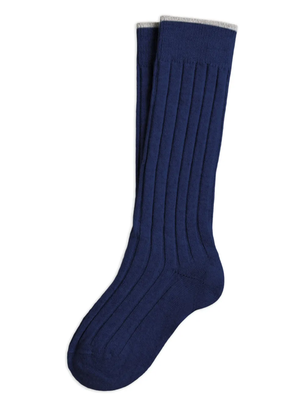 Носки в рубчик Brunello Cucinelli Kids, синий
Носки в рубчик Brunello Cucinelli Kids, синий