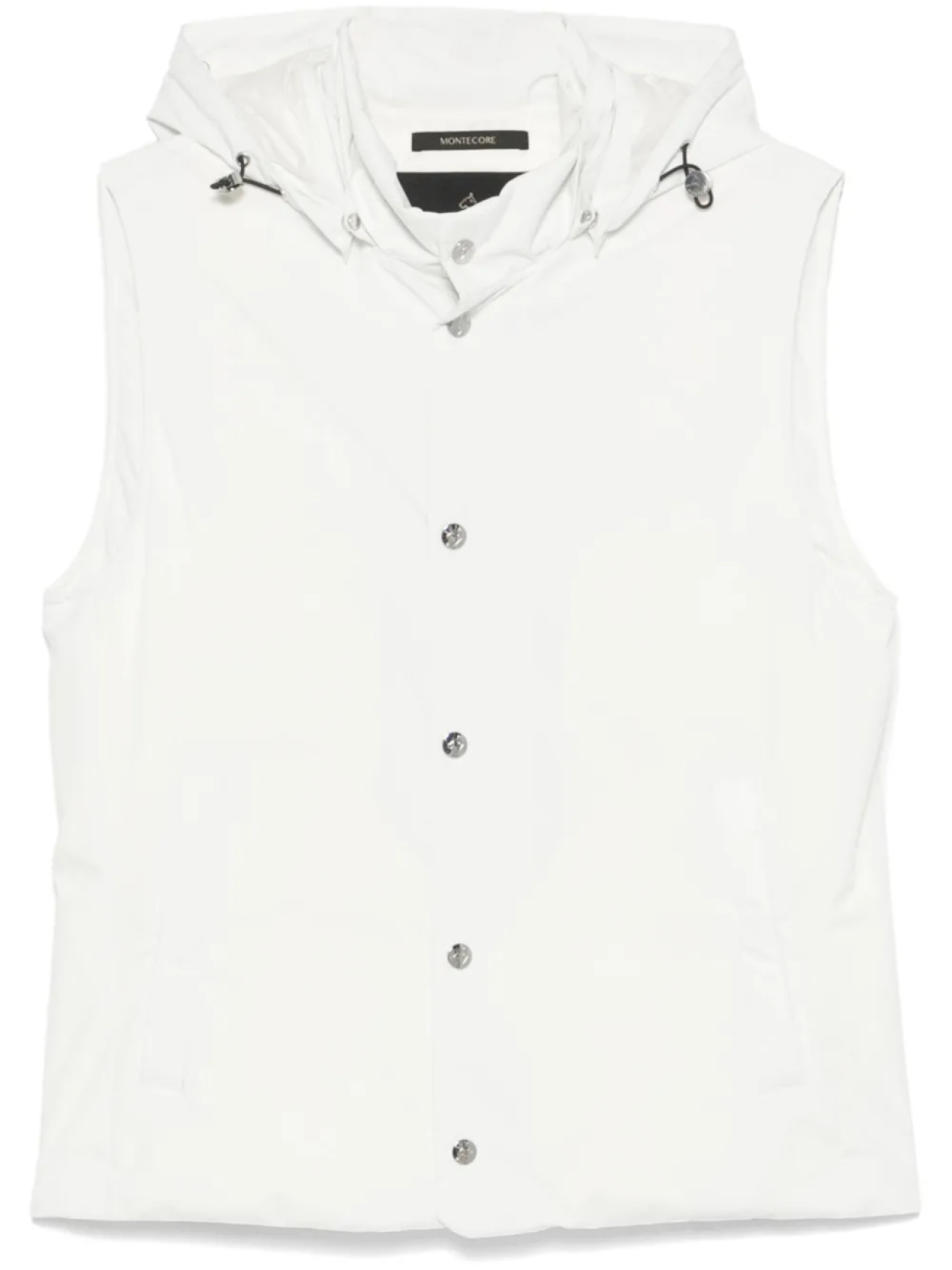 Montecore жилет с капюшоном, белый 
Montecore жилет с капюшоном, белый