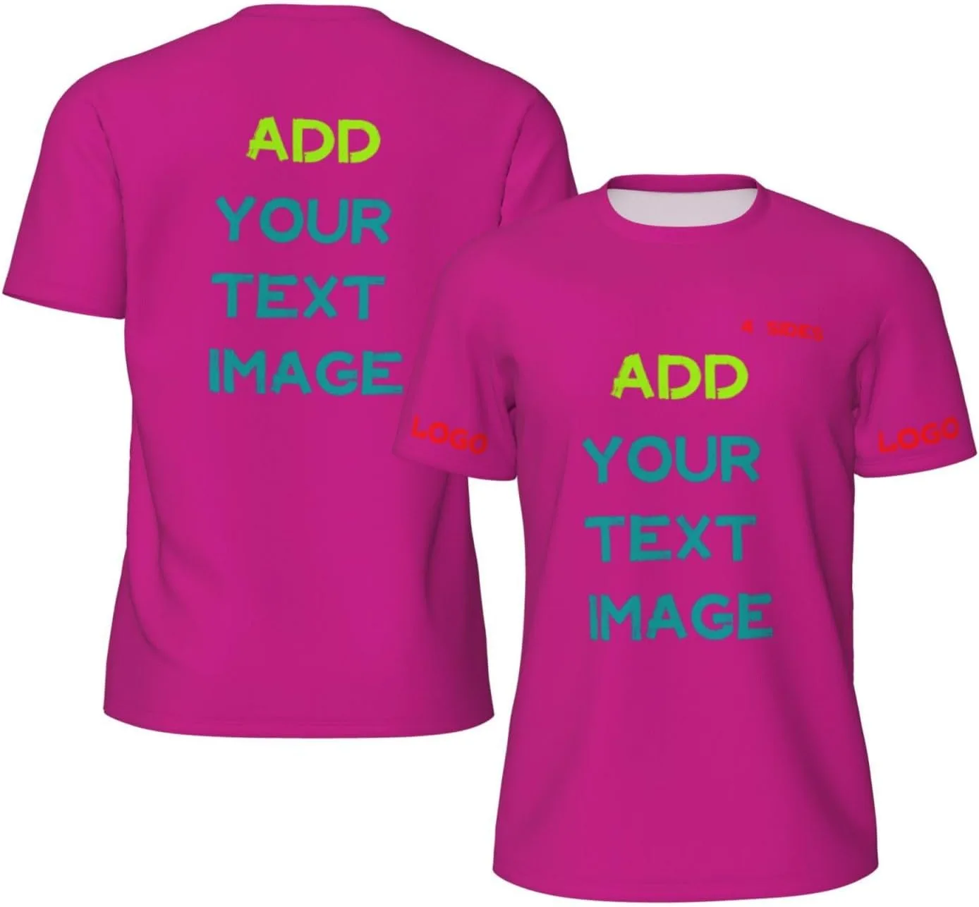 Футболка Custom с принтом на 4 сторонах
Футболка Custom с принтом на 4 сторонах