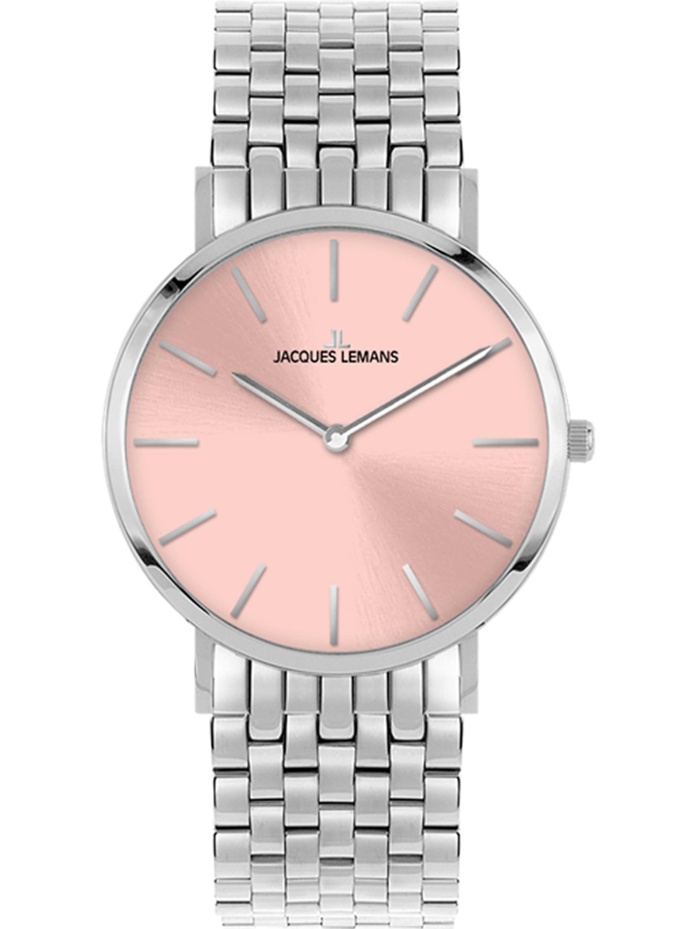 Jacques Lemans Серебряные аналоговые часы
Jacques Lemans Серебряные аналоговые часы
