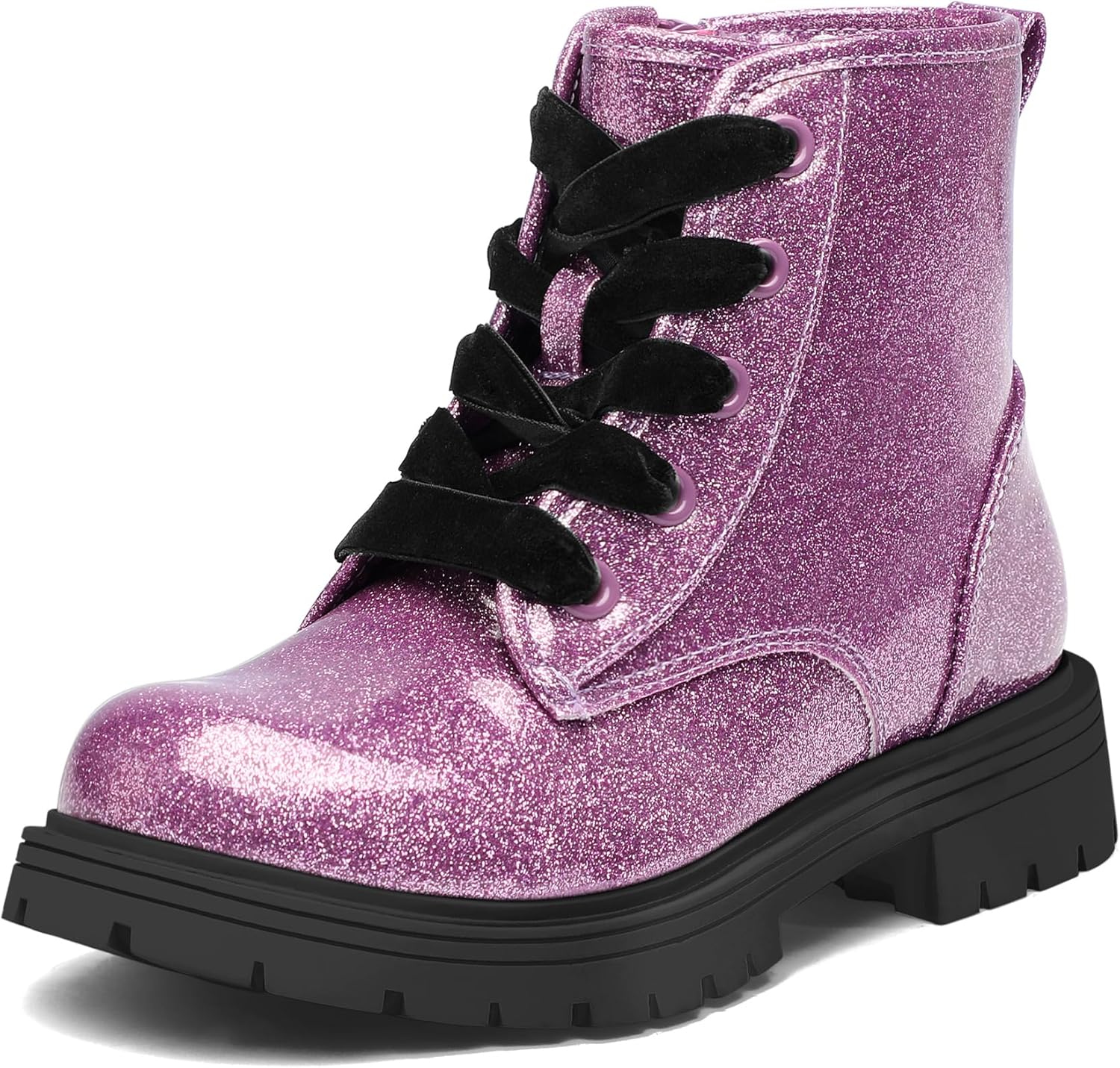 Девочковые блестящие ботильоны на шнуровке K KomForme с боковой молнией, водонепроницаемые боевые ботинки для малышей/детей младшего и старшего возраста, Purple
Девочковые блестящие ботильоны на шнуровке K KomForme с боковой молнией, водонепроницаемые боевые ботинки для малышей/детей младшего и старшего возраста, Purple