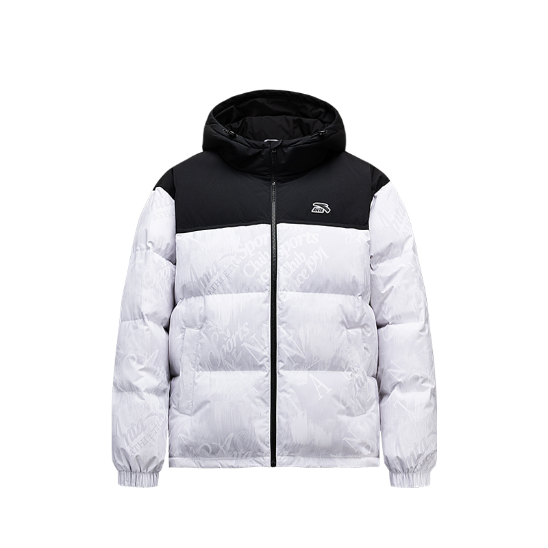 ANTA Мужская пуховая куртка с принтом белая, Patchy and Flowing White-1
ANTA Мужская пуховая куртка с принтом белая, Patchy and Flowing White-1