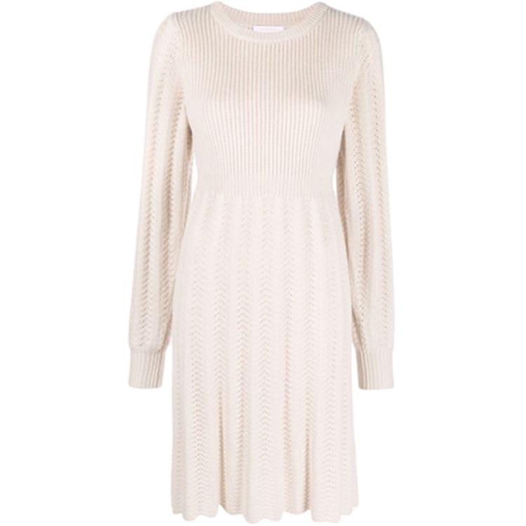 See By Chloe Женское платье с длинными рукавами, бежевое
See By Chloe Женское платье с длинными рукавами, бежевое