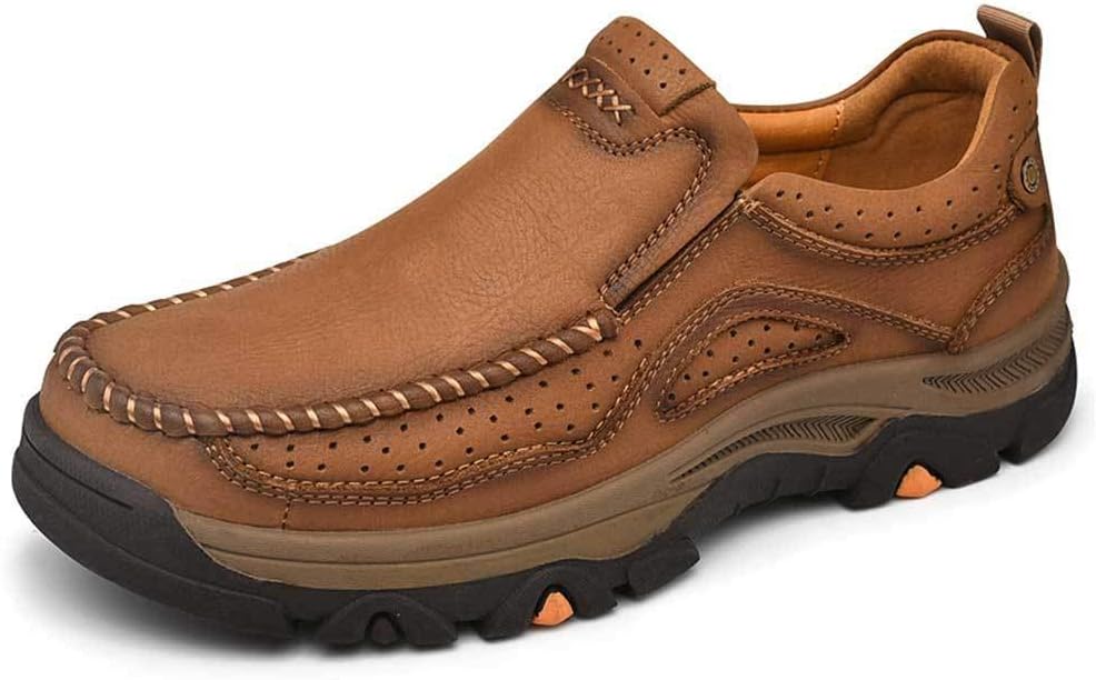 Мужские кожаные слипоны UPIShi, повседневные лоферы, дышащие, легкие, для прогулок на улице, хаки
Мужские кожаные слипоны UPIShi, повседневные лоферы, дышащие, легкие, для прогулок на улице, хаки