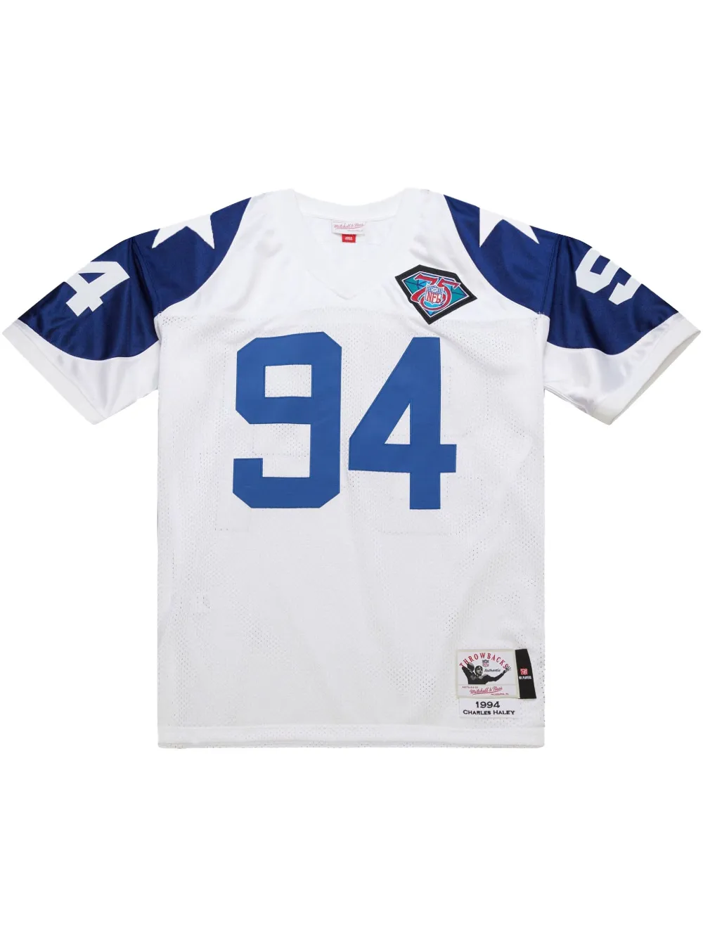 Топ 1994 Charles Haley Dallas Cowboys Mitchell & Ness, белый
Топ 1994 Charles Haley Dallas Cowboys Mitchell & Ness, белый