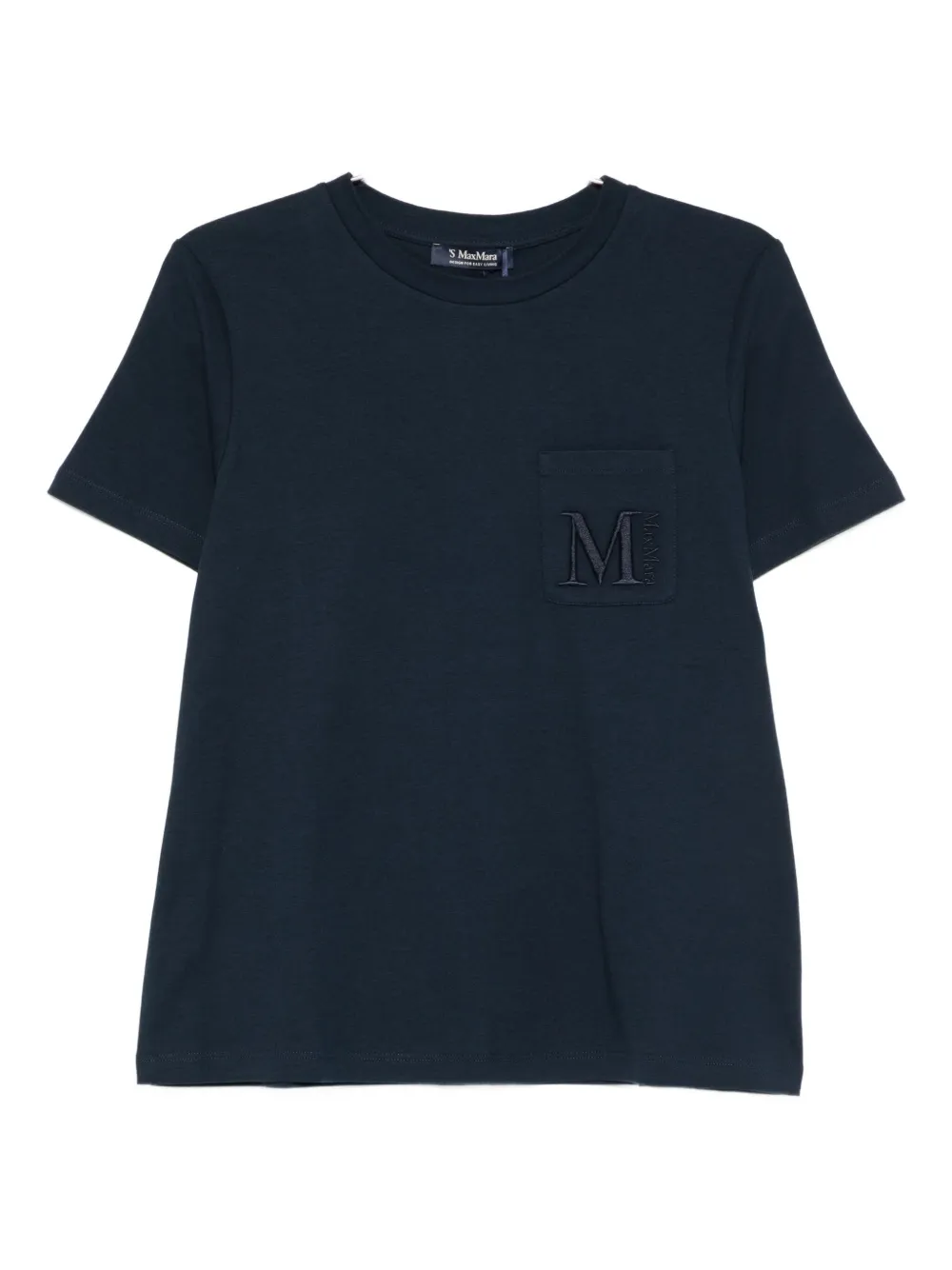 Футболка с вышитым логотипом 'S Max Mara, синий
Футболка с вышитым логотипом 'S Max Mara, синий