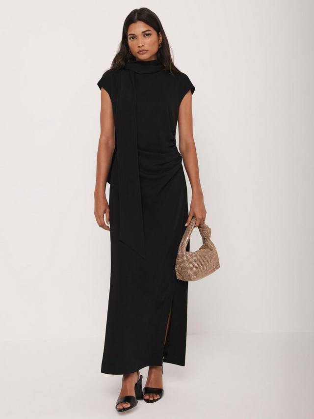 Платье макси с воротником-бабочкой Mint Velvet, Black
Платье макси с воротником-бабочкой Mint Velvet, Black