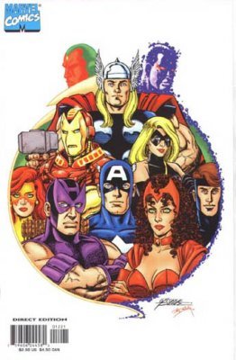 The Avengers #12 "Head-shot White Cover Variant"
The Avengers #12 "Head-shot White Cover Variant"