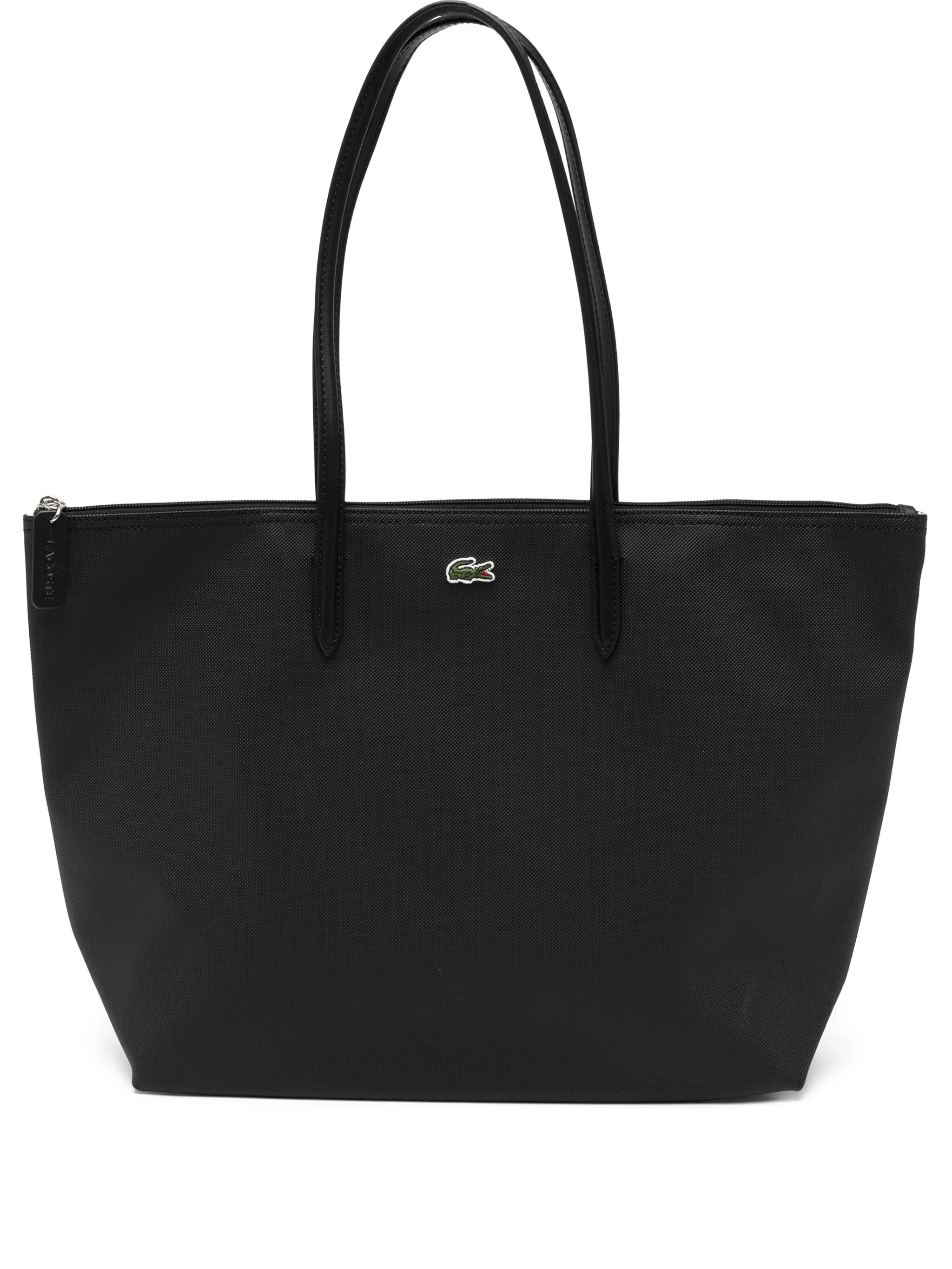 Сумка-тоут с вышитым логотипом Lacoste, черный
Сумка-тоут с вышитым логотипом Lacoste, черный