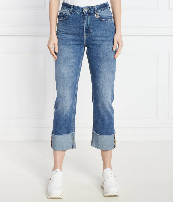 Джинсы женские Liu Jo с отворотами, синий
Джинсы женские Liu Jo с отворотами, синий