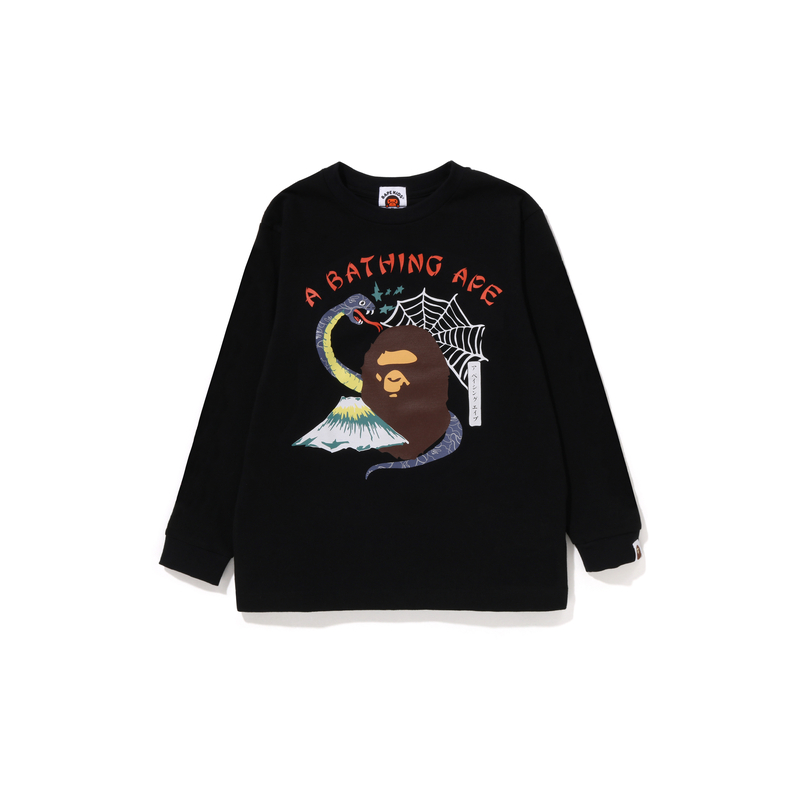 Детская футболка A BATHING APE, черная BKX
Детская футболка A BATHING APE, черная BKX