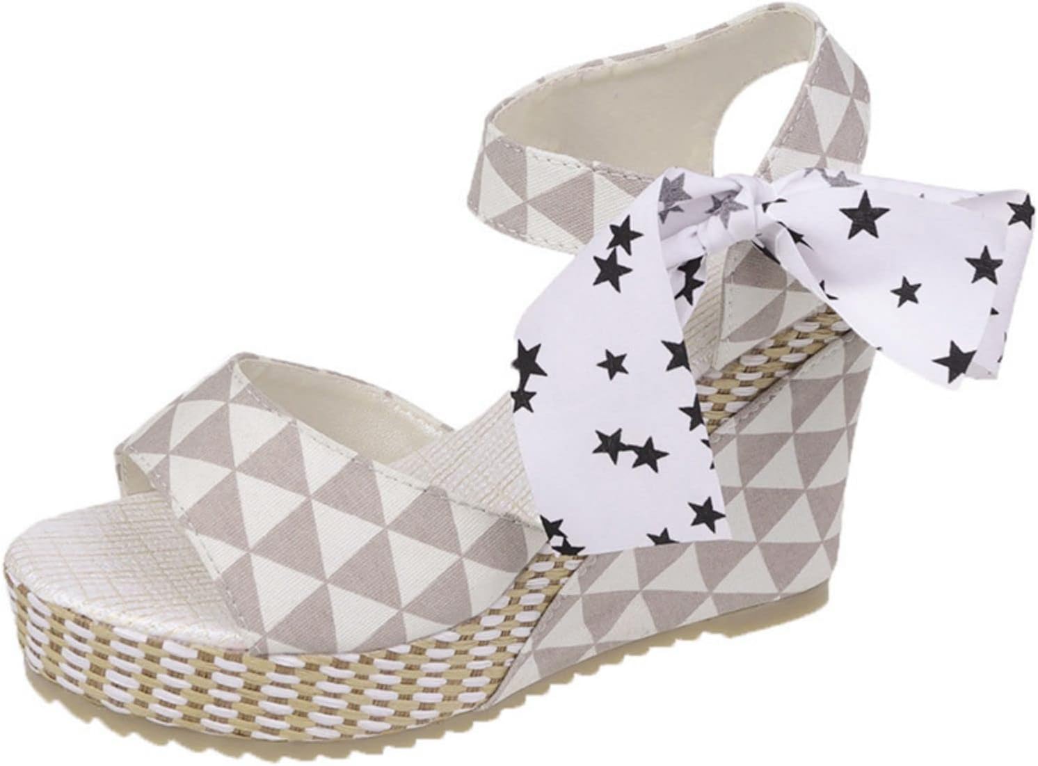 Женские сандалии на танкетке эспадрильи с высоким каблуком, открытым носком, завязками, платформой и ремешком на щиколотке, летние праздничные туфли, элегантные цветочные классические сандалии с бантиком на танкетке Generic, бежевый
Женские сандалии на танкетке эспадрильи с высоким каблуком, открытым носком, завязками, платформой и ремешком на щиколотке, летние праздничные туфли, элегантные цветочные классические сандалии с бантиком на танкетке Generic, бежевый