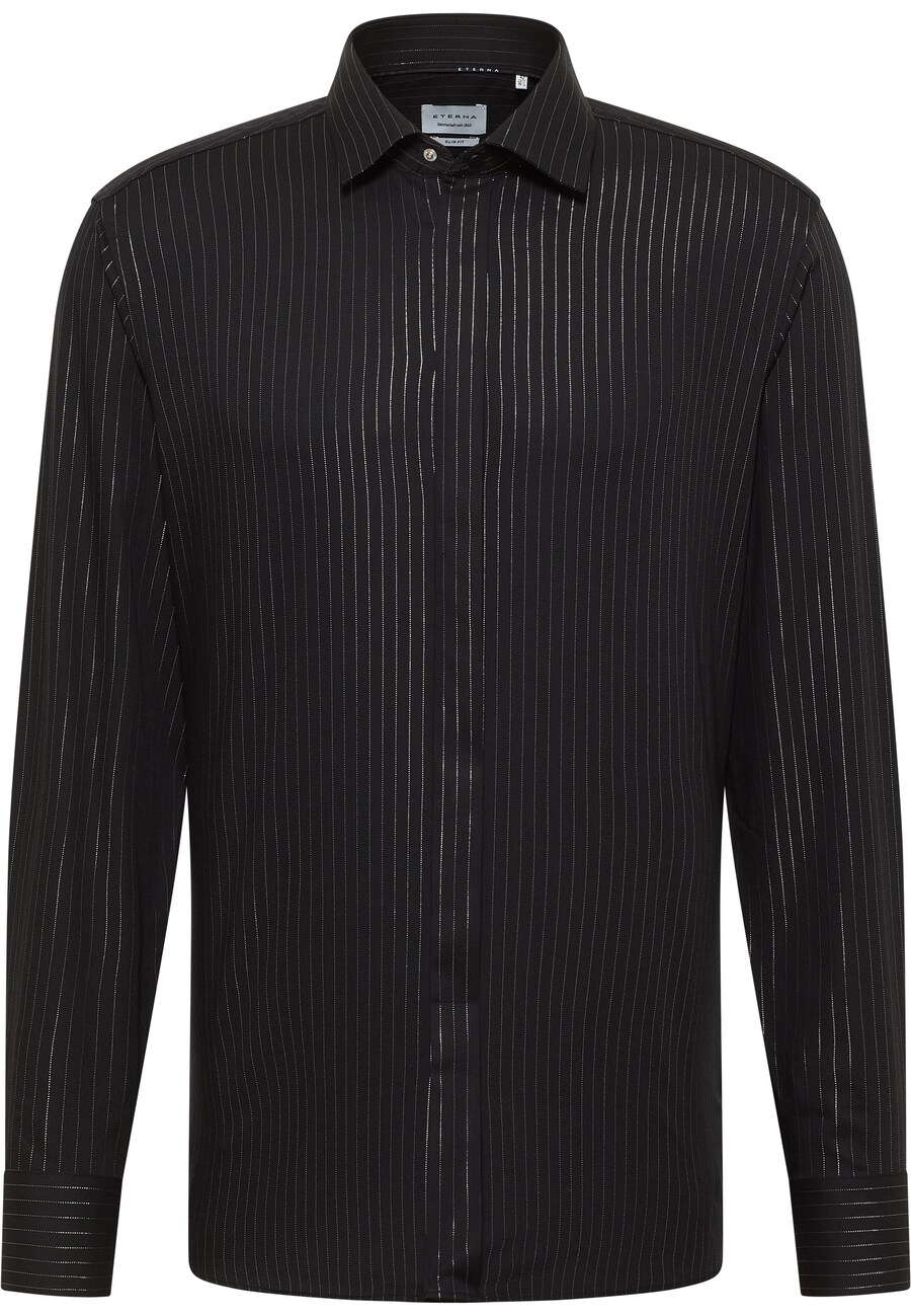 Рубашка делового кроя Slim Fit ETERNA, черный
Рубашка делового кроя Slim Fit ETERNA, черный