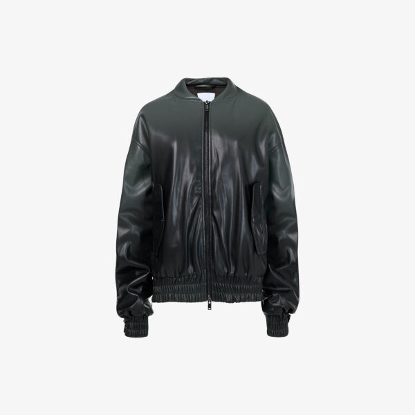 Куртка-Бомбер свободного кроя из искусственной кожи цвета омбре Leem, серый
Куртка-Бомбер свободного кроя из искусственной кожи цвета омбре Leem, серый