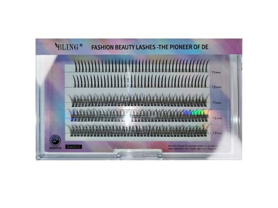 Блинг, Шелковые пучки ресниц 11-13 мм., Bling 
Блинг, Шелковые пучки ресниц 11-13 мм., Bling
