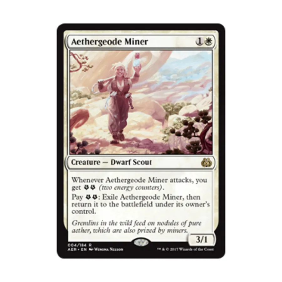 CCG Шахтер Этергеода (клавиша R), MTG - Aether Revolt
CCG Шахтер Этергеода (клавиша R), MTG - Aether Revolt