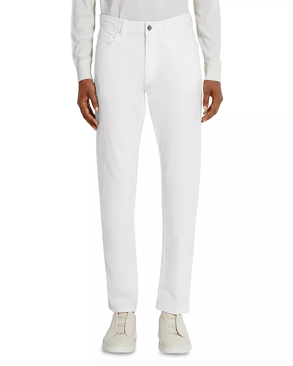 Джинсы Roccia Stretch Slim Fit белого цвета Zegna, белый
Джинсы Roccia Stretch Slim Fit белого цвета Zegna, белый