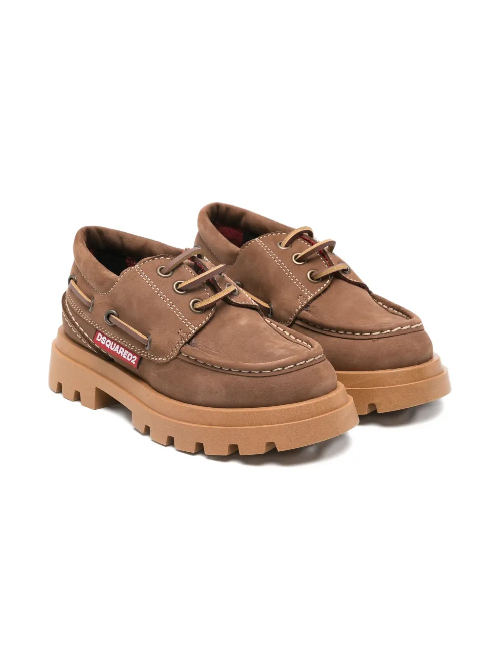 Ботинки на шнуровке DSQUARED2 KIDS, коричневый
Ботинки на шнуровке DSQUARED2 KIDS, коричневый