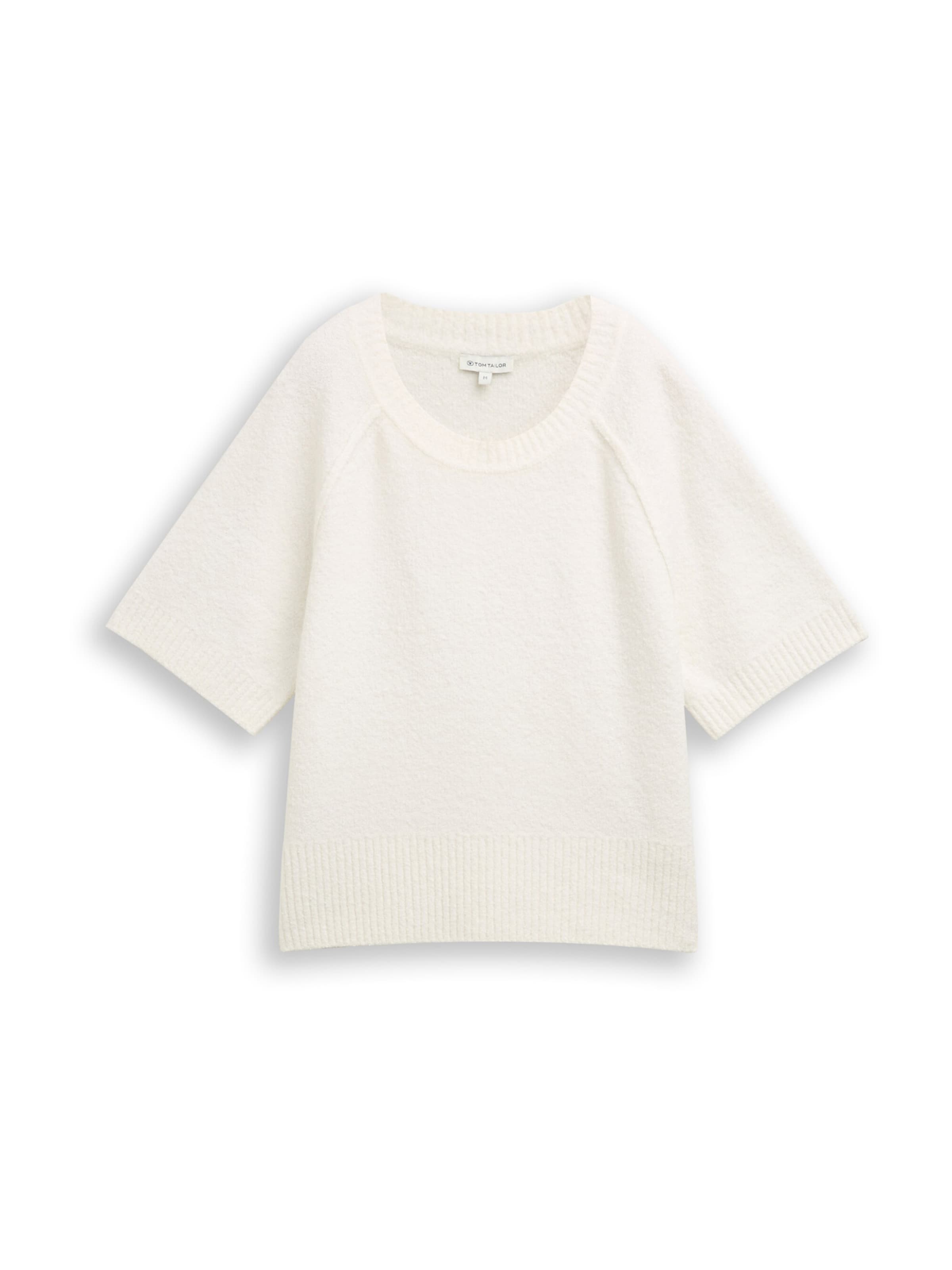 TOM TAILOR Свитер из шерсти белый
TOM TAILOR Свитер из шерсти белый