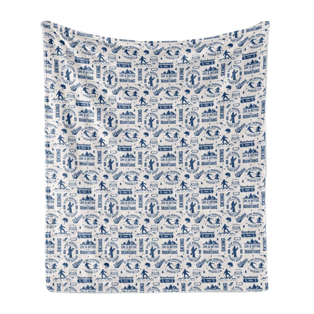 Мягкое фланелевое флисовое одеяло ABAKUHAUS Ski Pattern, однотонные принты сноубордических зимних людей, медведя и волка, 175 x 230 см, темно-голубой, яичная скорлупа, синий
Мягкое фланелевое флисовое одеяло ABAKUHAUS Ski Pattern, однотонные принты сноубордических зимних людей, медведя и волка, 175 x 230 см, темно-голубой, яичная скорлупа, синий
