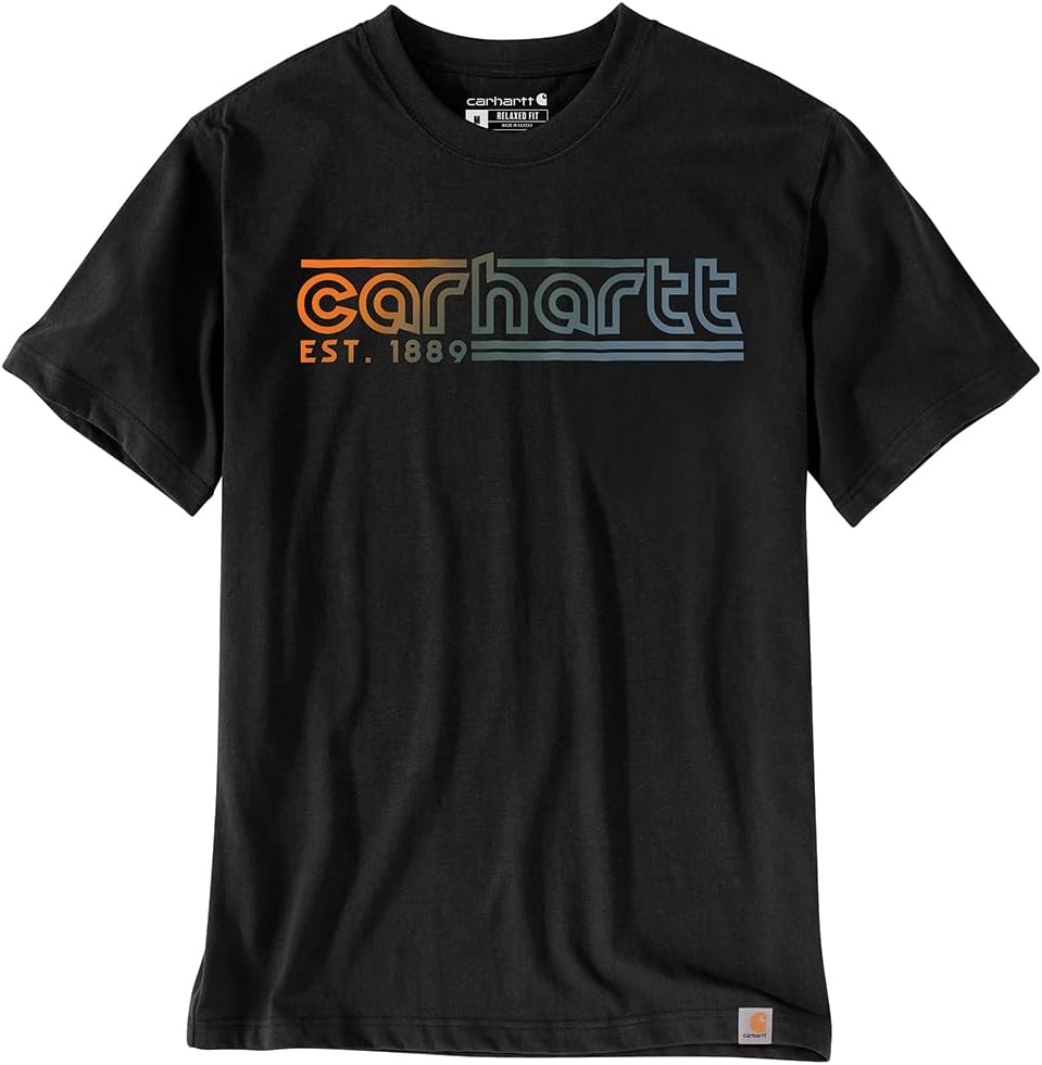 Мужская футболка Carhartt 106538 свободного кроя с короткими рукавами и графическим логотипом, Black, Черный, Мужская футболка Carhartt 106538 свободного кроя с короткими рукавами и графическим логотипом, Black
Мужская футболка Carhartt 106538 свободного кроя с короткими рукавами и графическим логотипом, Black, Черный, Мужская футболка Carhartt 106538 свободного кроя с короткими рукавами и графическим логотипом, Black