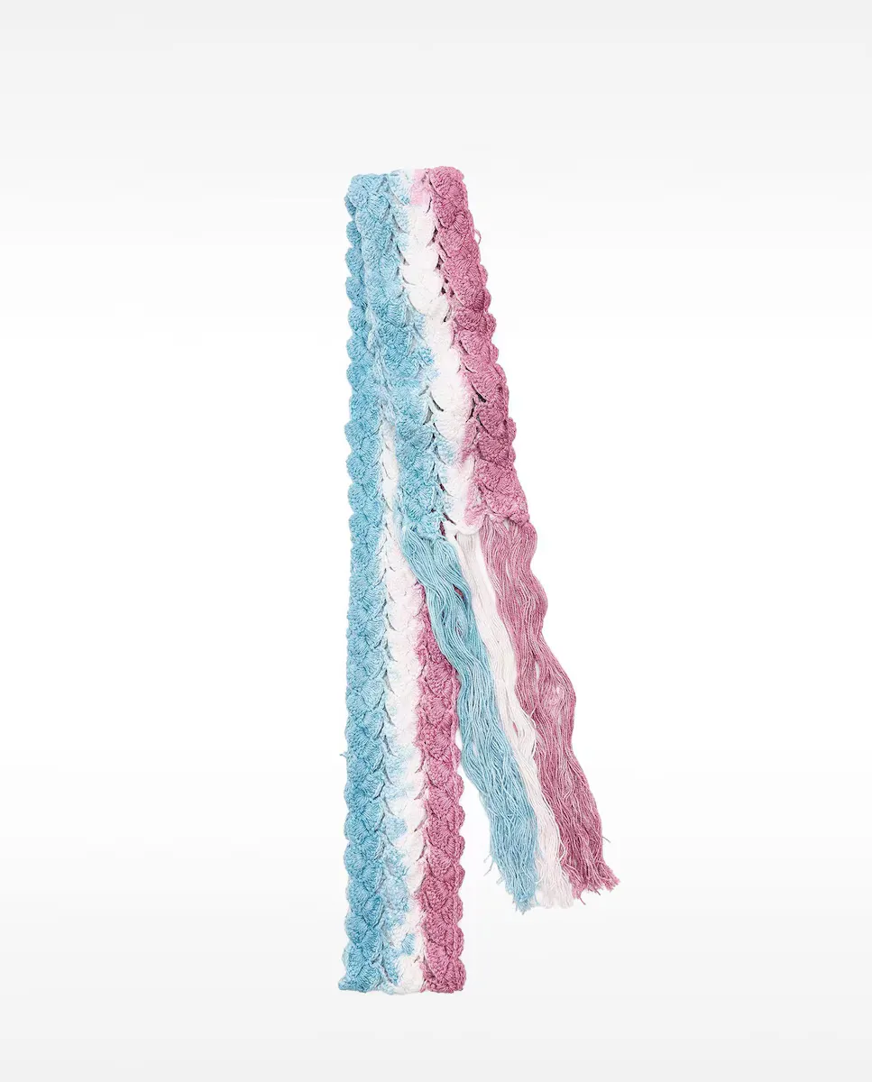 Шарф из 100% хлопка с бахромой Parfois, синий
Шарф из 100% хлопка с бахромой Parfois, синий