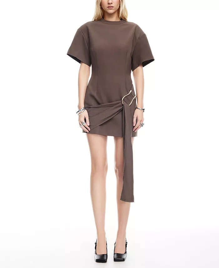 Женское мини-платье Martini Lioness, коричневый 
Женское мини-платье Martini Lioness, коричневый