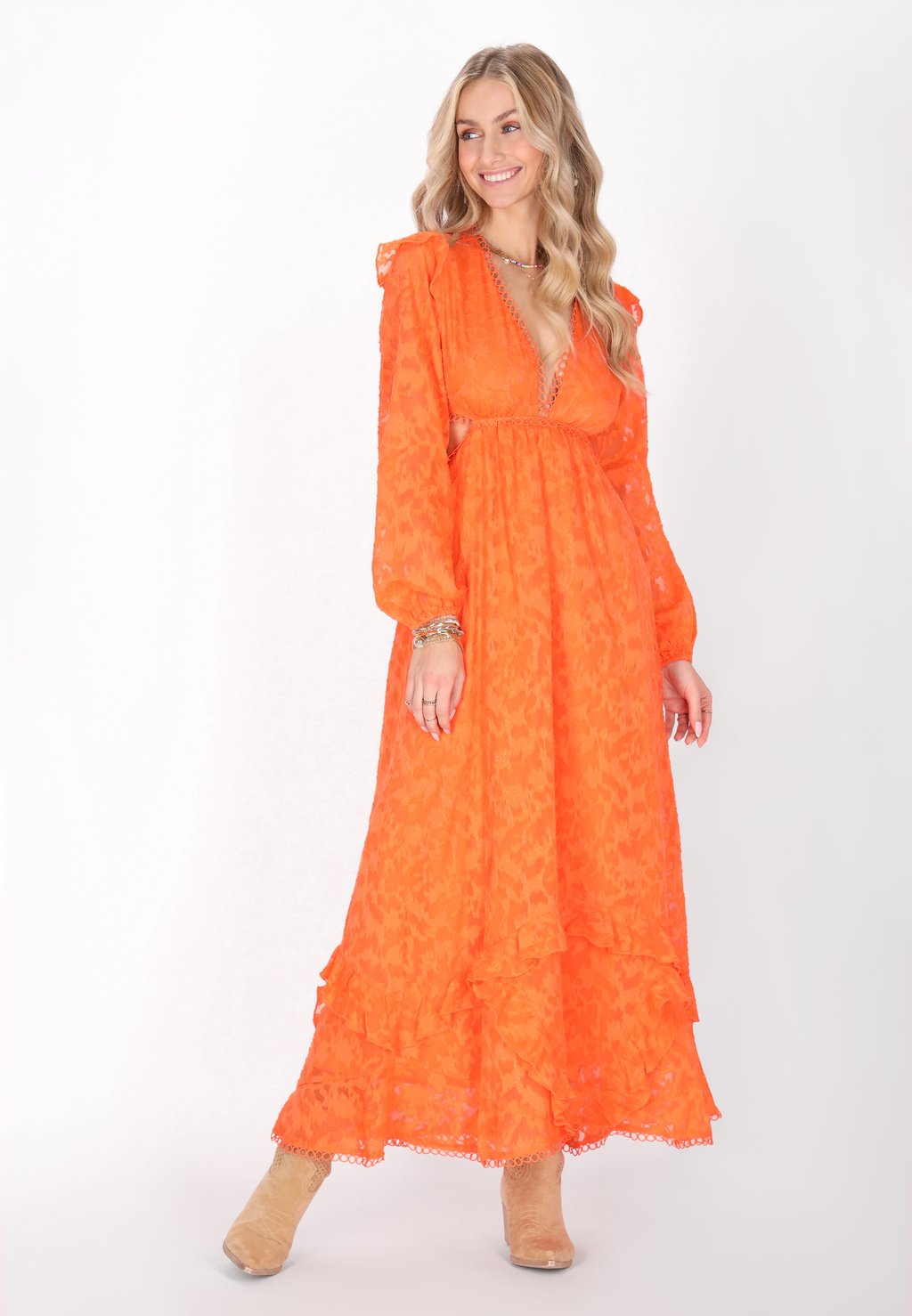 Платье макси IZIA, оранжевый
Платье макси IZIA, оранжевый