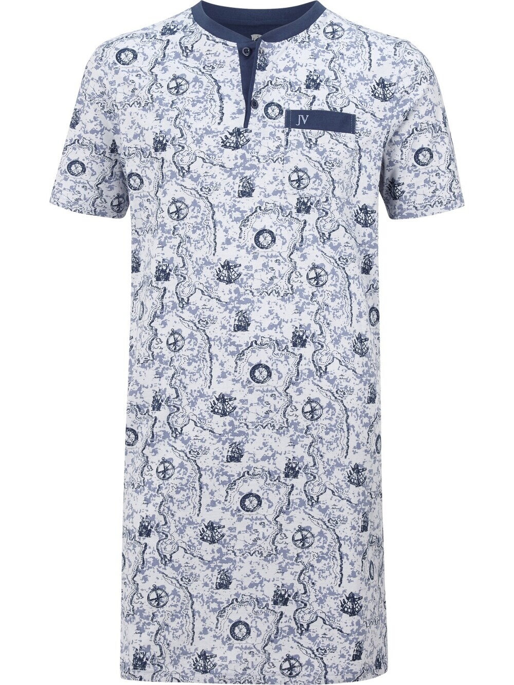 Длинная пижама Jan Vanderstorm Unni, синий
Длинная пижама Jan Vanderstorm Unni, синий