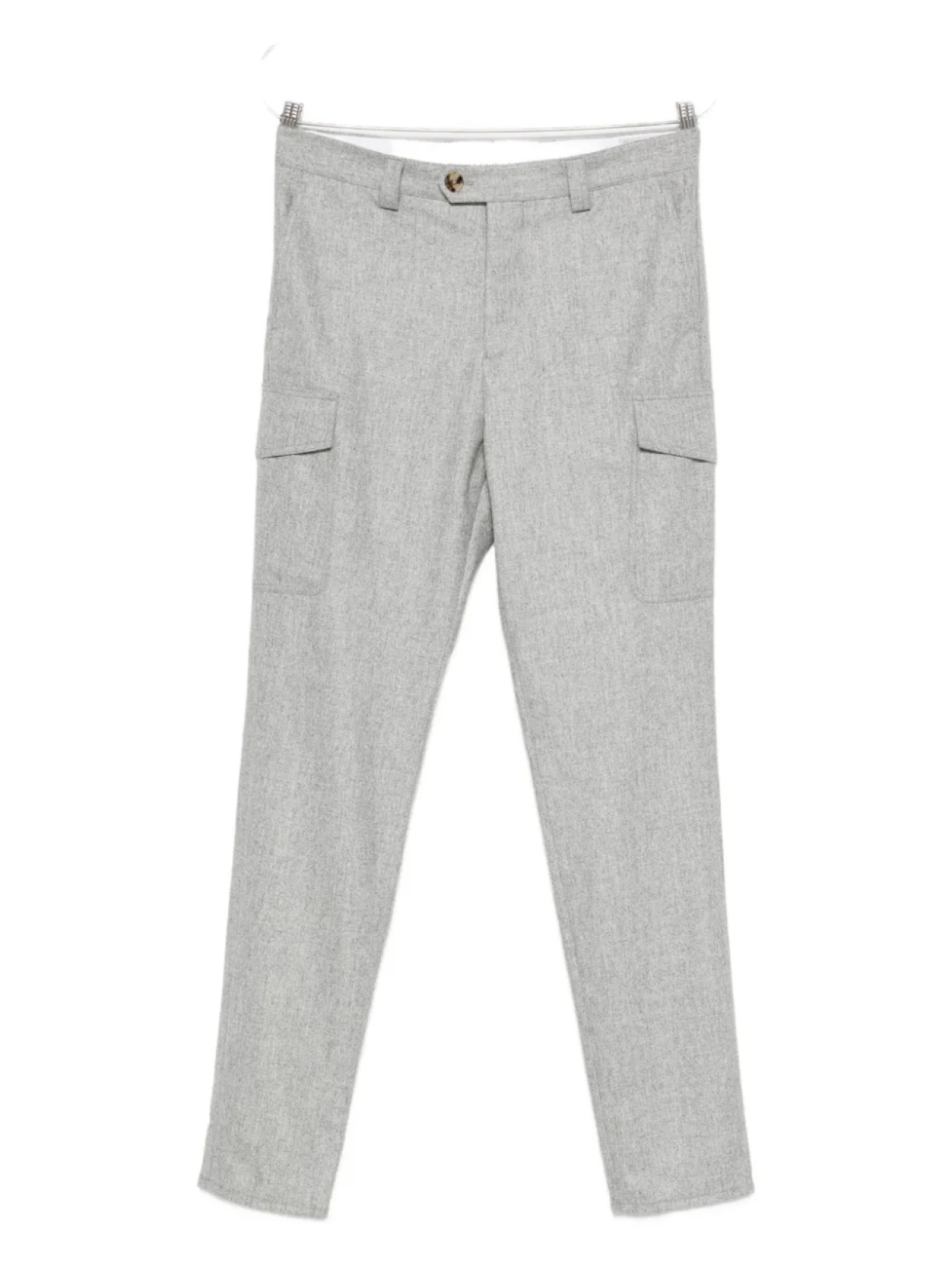 Шерстяные брюки карго Brunello Cucinelli, серый
Шерстяные брюки карго Brunello Cucinelli, серый