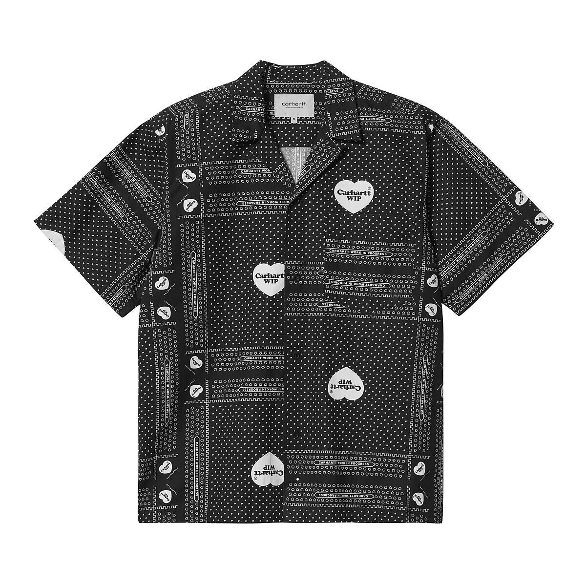 Рубашка S/S Heart Bandana Carhartt WIP, черный
Рубашка S/S Heart Bandana Carhartt WIP, черный
